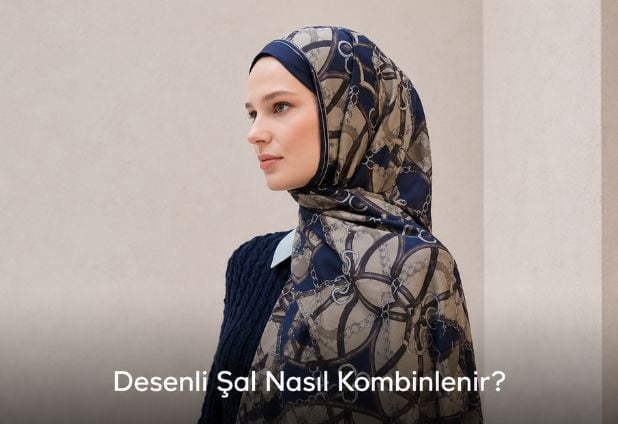 Desenli şal