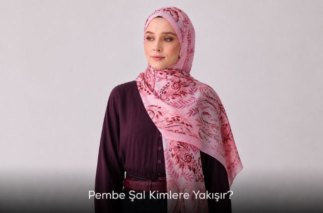 pembe şal