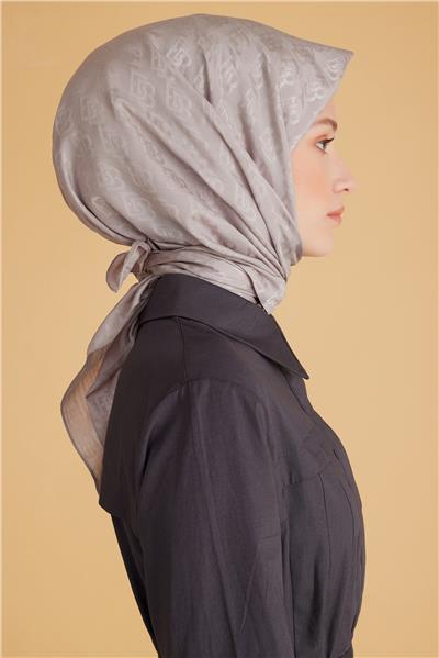 BELLİ LOGO DESEN MONOGRAM TAŞ EŞARP 1