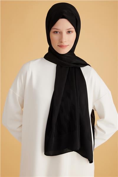 BELLİ FRESH CAPRİ SİYAH ŞAL 3