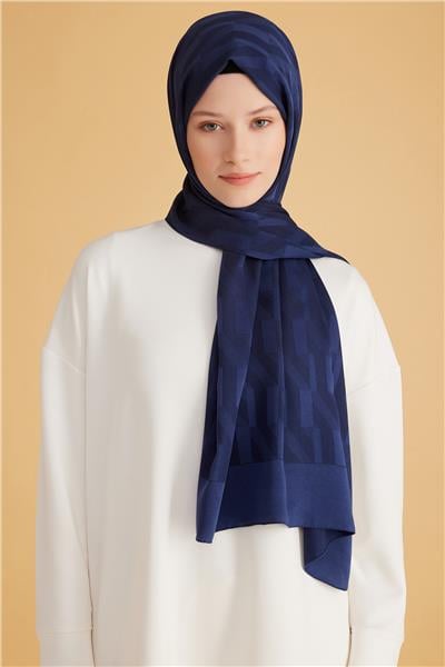 BELLİ FRESH CAPRİ LACİVERT ŞAL 3