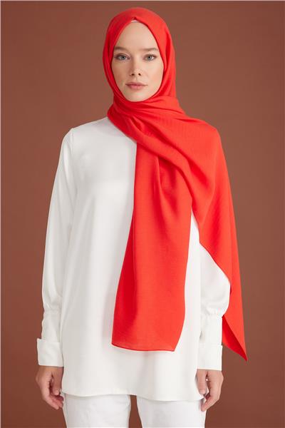 BELLİ FRESH CORAL KIRMIZI ŞAL