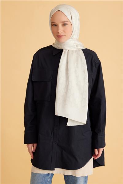 BELLİ FRESH JAKARLI KREM ŞAL 1