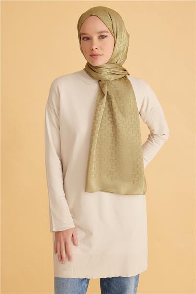 BELLİ FRESH JAKARLI AÇIK HARDAL ŞAL 2