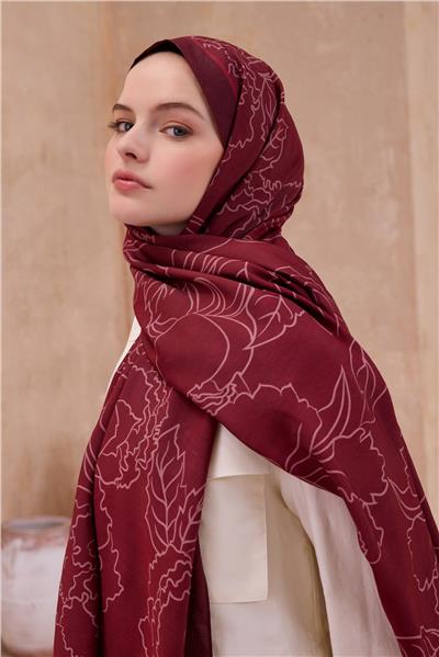 BELLİ FRESH MODAL BORDO ŞAL 1