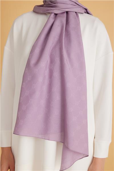 BELLİ FRESH MONOGRAM LİLA ŞAL 3