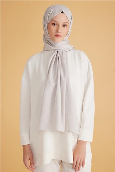 BELLİ FRESH MONOGRAM AÇIK LİLA ŞAL 2