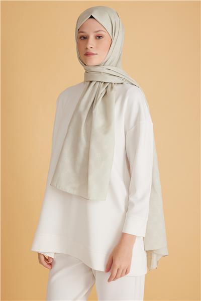 BELLİ FRESH MONOGRAM SU YEŞİLİ ŞAL 3