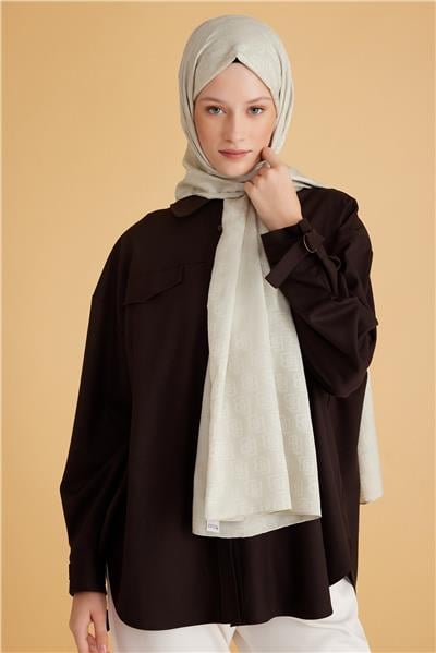 BELLİ FRESH MONOGRAM SU YEŞİLİ ŞAL 1