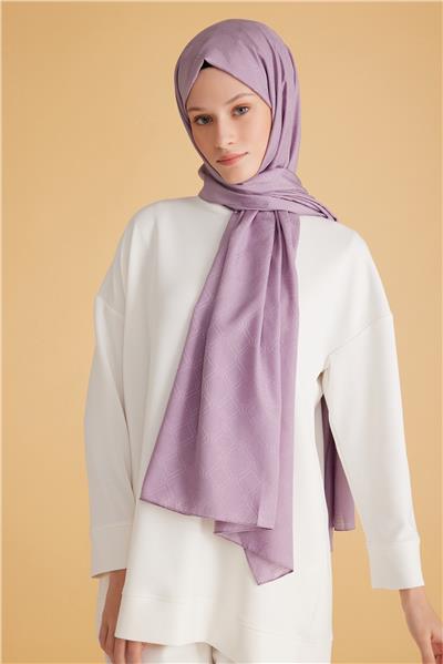 BELLİ FRESH MONOGRAM LİLA ŞAL 2