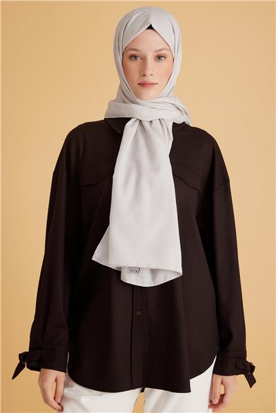 BELLİ FRESH MONOGRAM AÇIK LİLA ŞAL 3