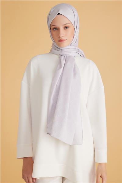 BELLİ FRESH MONOGRAM GÜMÜŞ ŞAL 2