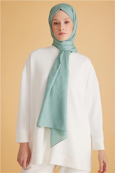 BELLİ FRESH MONOGRAM MİNT ŞAL 2