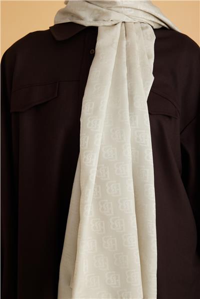 BELLİ FRESH MONOGRAM SU YEŞİLİ ŞAL 1