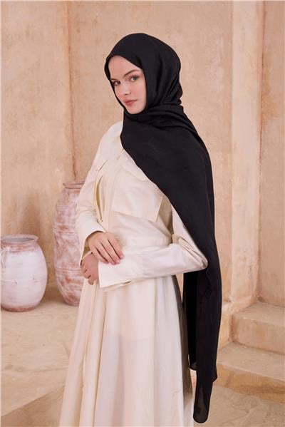 BELLİ FRESH NORA SİYAH ŞAL 1