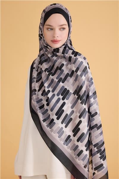 BELLİ FRESH NOVA SİYAH-BEJ ŞAL 1005