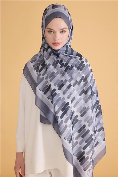 BELLİ FRESH NOVA GRİ-BEYAZ ŞAL 1005