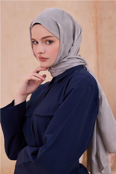 BELLİ FRESH GEOMETRİK DESEN GÜMÜŞ PERYY ŞAL 2