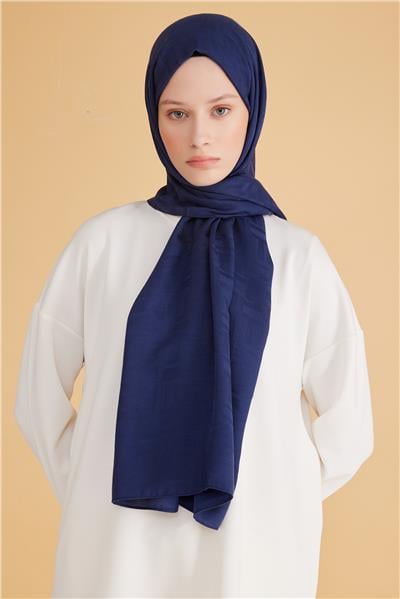 BELLİ FRESH VEYRA LACİVERT ŞAL 4