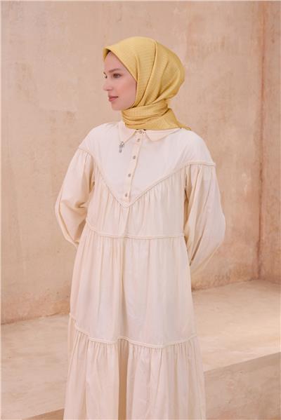 BELLİ KLASİK DESEN İPEK EŞARP 4104D (SURA)
