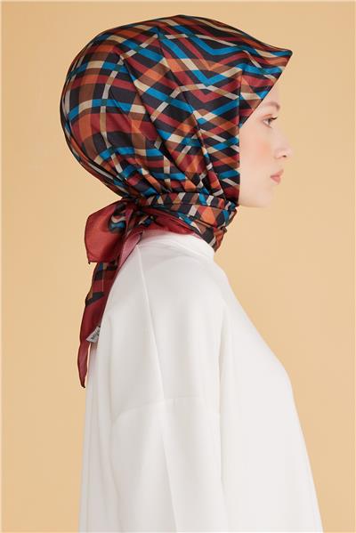 BELLİ GEOMETRİK DESEN KRİSTAL EŞARP 2008