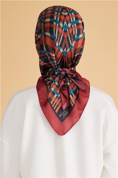 BELLİ GEOMETRİK DESEN KRİSTAL EŞARP 2008