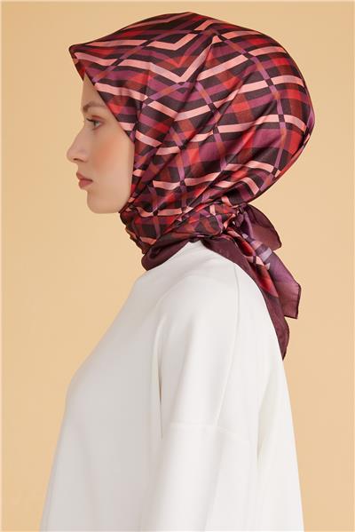 BELLİ GEOMETRİK DESEN KRİSTAL EŞARP 2008