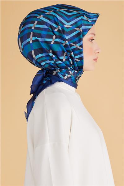 BELLİ GEOMETRİK DESEN KRİSTAL EŞARP 2008