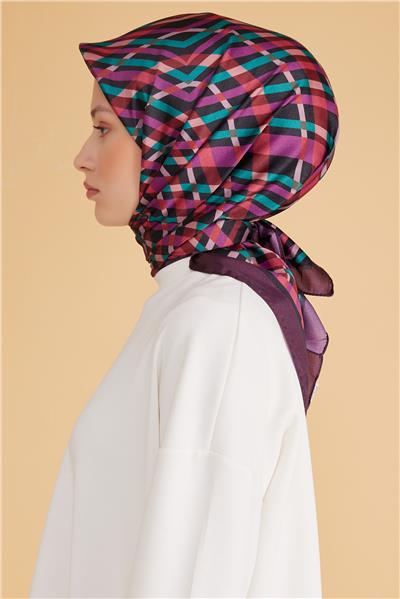 BELLİ GEOMETRİK DESEN KRİSTAL EŞARP 2008