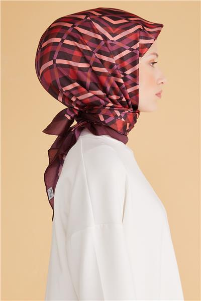 BELLİ GEOMETRİK DESEN KRİSTAL EŞARP 2008