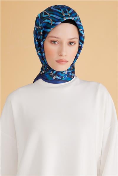 BELLİ GEOMETRİK DESEN KRİSTAL EŞARP 2008