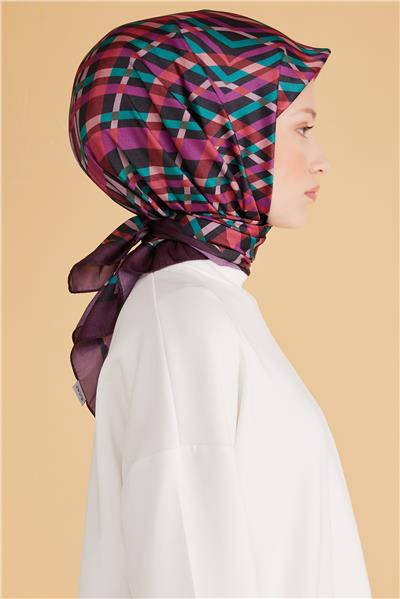 BELLİ GEOMETRİK DESEN KRİSTAL EŞARP 2008