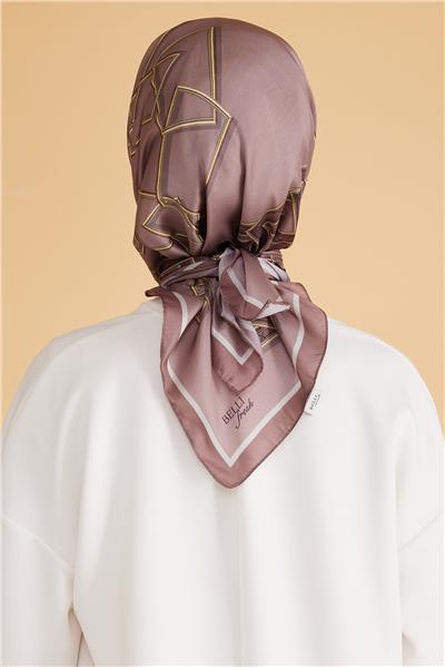 BELLİ ZİNCİR DESEN KRİSTAL EŞARP2006