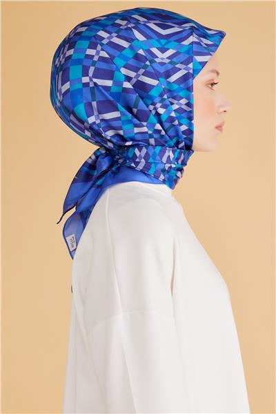 BELLİ GEOMETRİK DESEN KRİSTAL EŞARP 2008