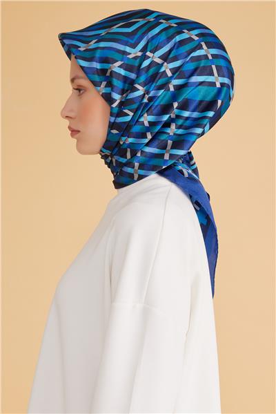 BELLİ GEOMETRİK DESEN KRİSTAL EŞARP 2008