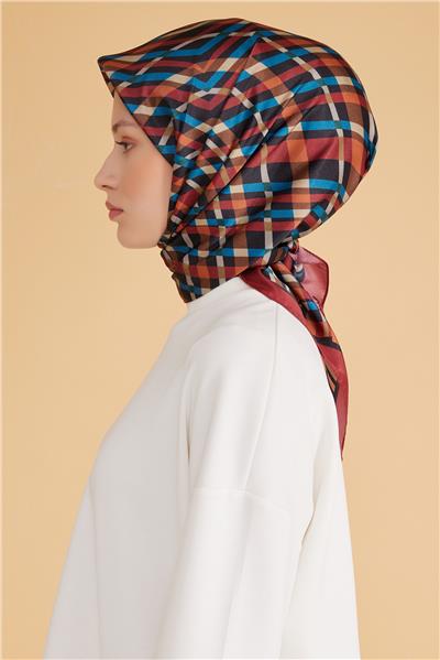 BELLİ GEOMETRİK DESEN KRİSTAL EŞARP 2008