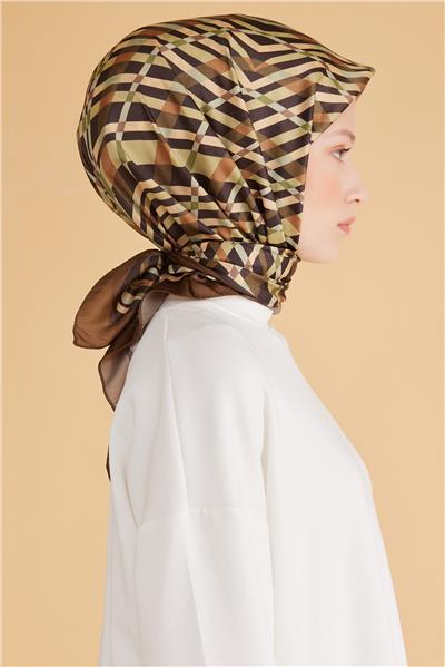 BELLİ GEOMETRİK DESEN KRİSTAL EŞARP 2008