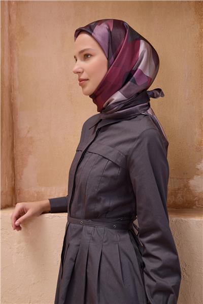 BELLİ FRESH GEOMETRİK PUDRA KRİSTAL EŞARP 2012