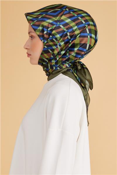 BELLİ GEOMETRİK DESEN KRİSTAL EŞARP 2008