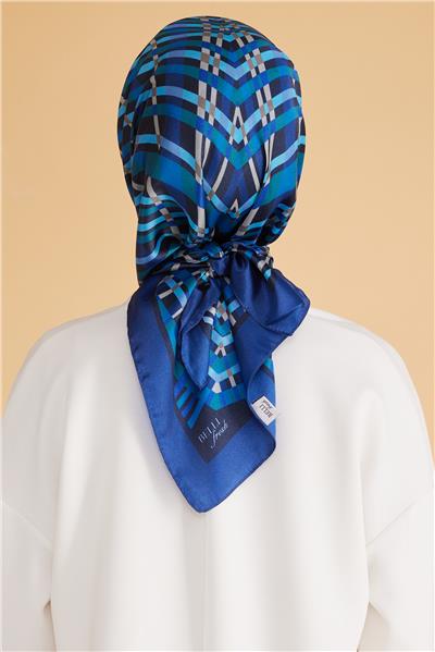 BELLİ GEOMETRİK DESEN KRİSTAL EŞARP 2008