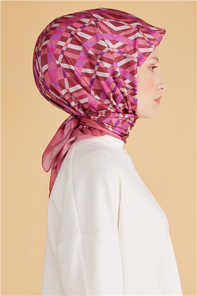 BELLİ GEOMETRİK DESEN KRİSTAL EŞARP 2008