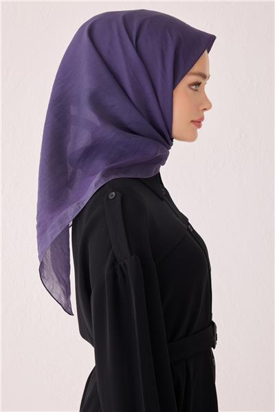 BELLİ DÜZ DESEN PAULİSTA MOR EŞARP 2