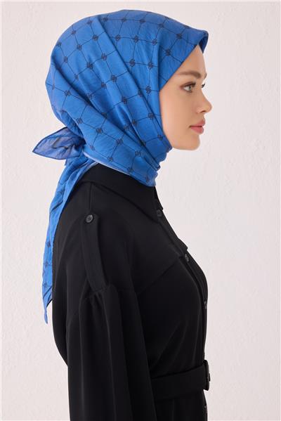 BELLİ GEOMETRİK DESEN PAULİSTA SAKS EŞARP 1