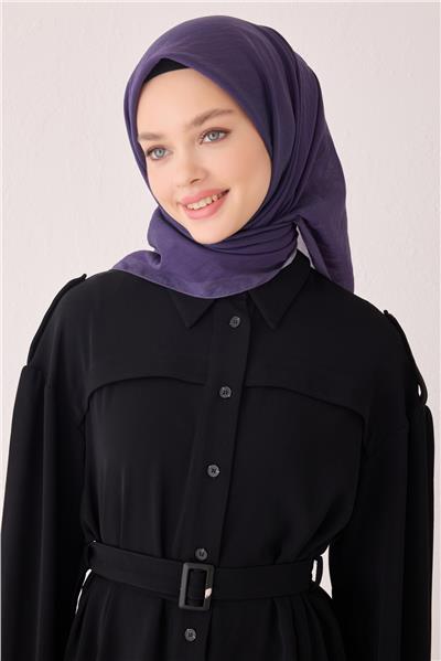 BELLİ DÜZ DESEN PAULİSTA MOR EŞARP 2