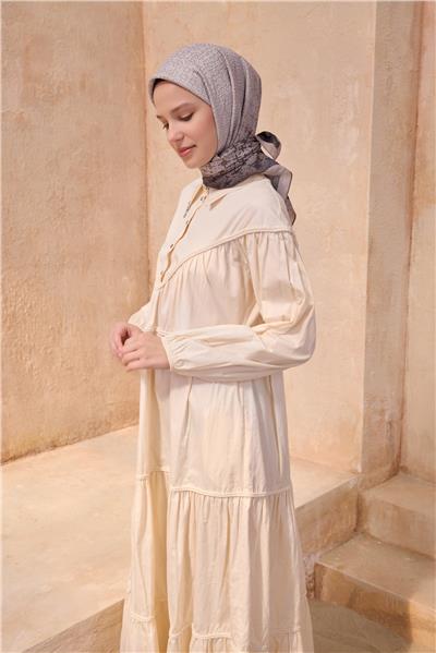 BELLİ GEOMETRİK DESEN PAULİSTA PUDRA EŞARP 7