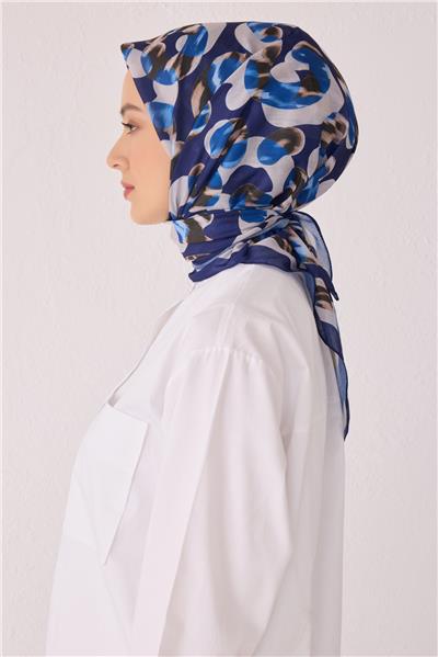 BELLİ GEOMETRİK DESEN TELA SAKS EŞARP 1020