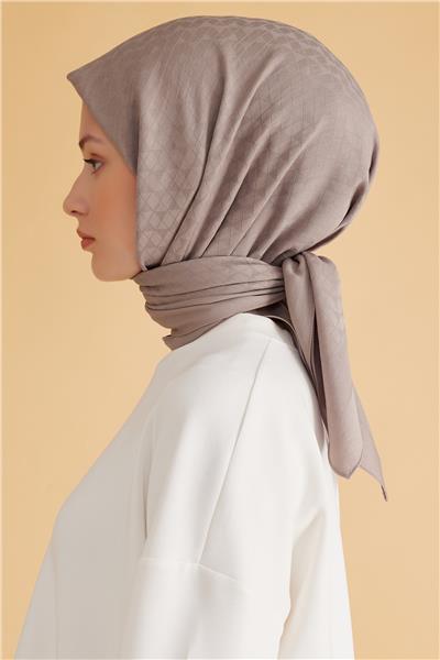 BELLİ GEOMETRİK DESEN VEYRA VİZON EŞARP 1