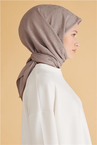 BELLİ GEOMETRİK DESEN VEYRA VİZON EŞARP 2