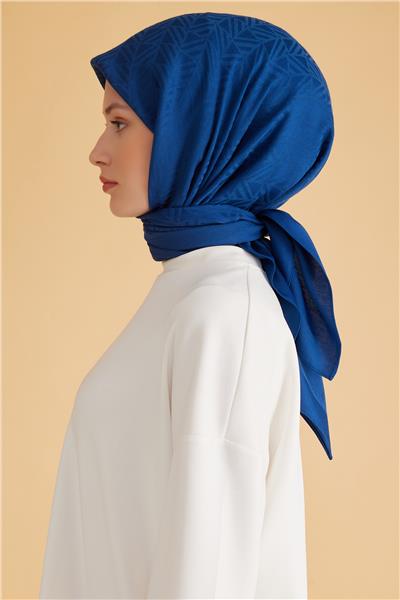 BELLİ GEOMETRİK DESEN VEYRA SAKS EŞARP 2