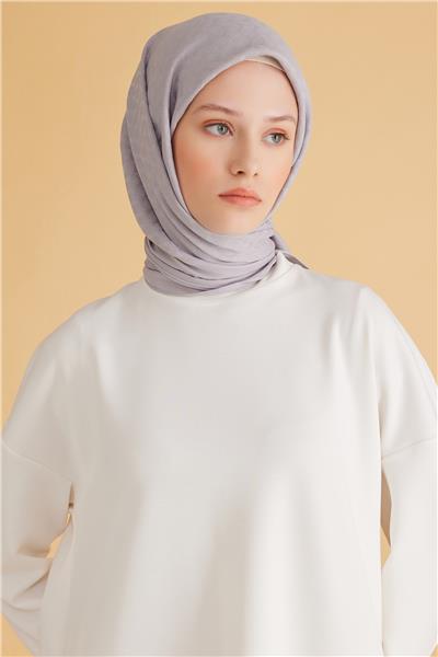 BELLİ GEOMETRİK DESEN VEYRA GÜMÜŞ EŞARP 1